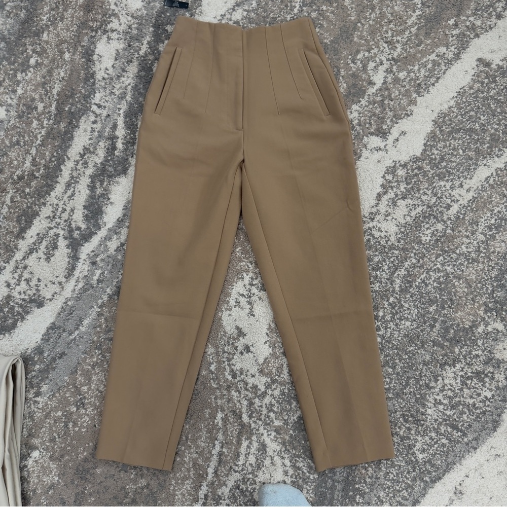 Zara Tan Ankle Pants
